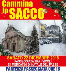 Cammina in Sacco dicembre 2018 camminata