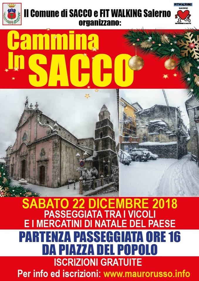 Cammina in Sacco dicembre 2018
