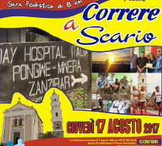 Scario 2017 gara podistica correre a Scario