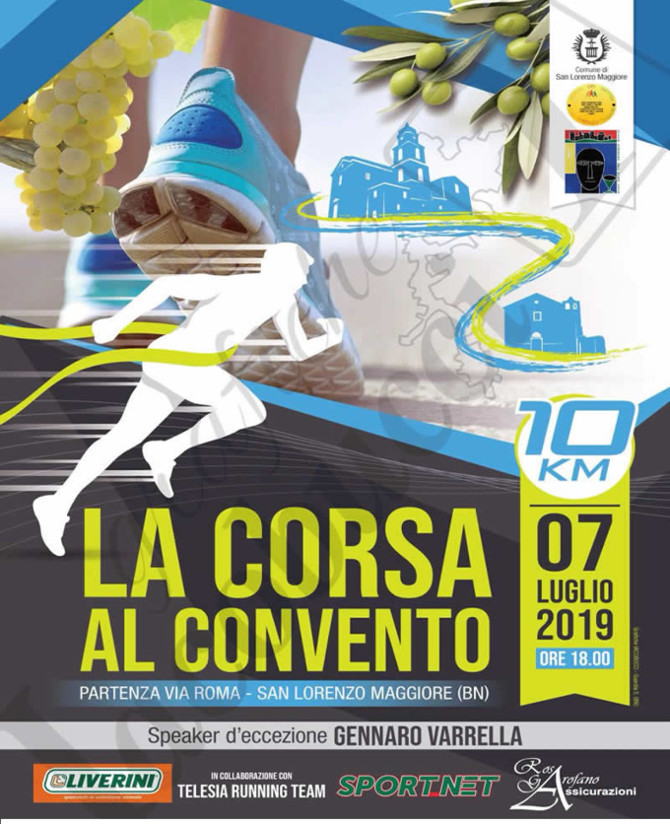 La Corsa al Convento 2019 gara di San Lorenzo Maggiore