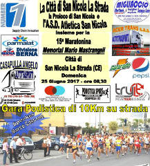 SanNicola la Strada gara podistica anno 2017