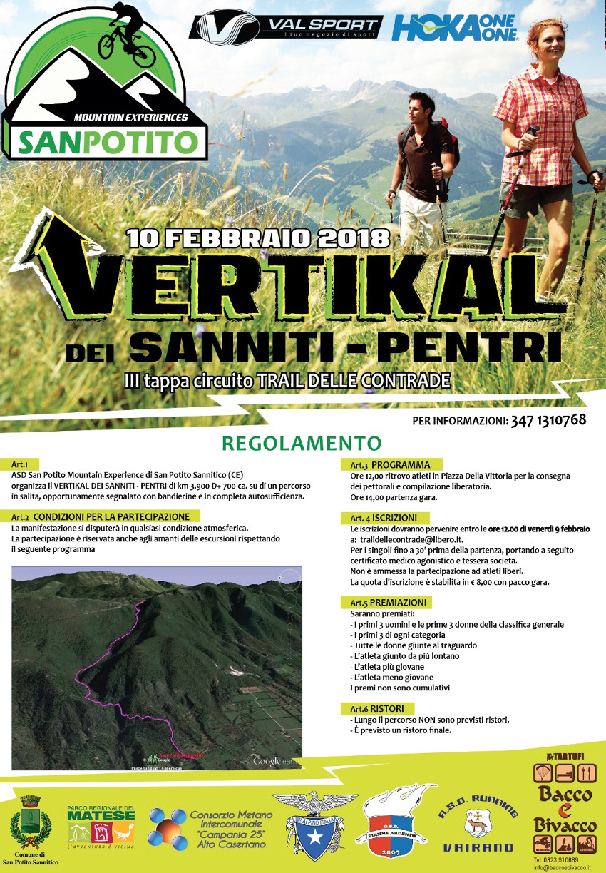 Vertikal dei Sanniti Pentri 2018