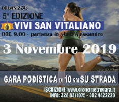 Vivi San Vitaliano 2019 gara_podistica