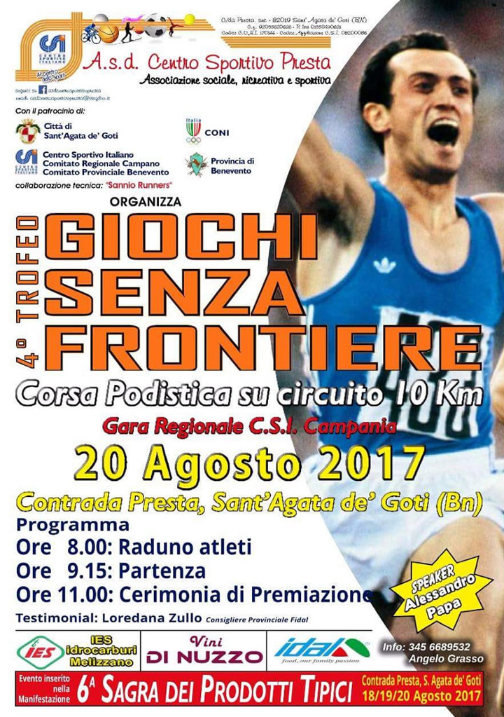 Presta giochi senza frontiere 2017