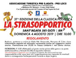 strasopportico 2019 gara podistica di Sant'Agata dei Goti