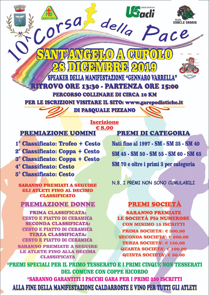 Corsa della Pace 2019 gara di Sant'Angelo a Cupolo