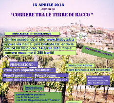 SantAngelo gara podistica Terre di bacco 2018