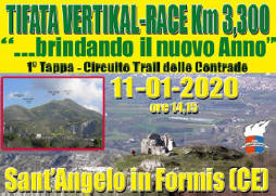 Tifata vertikal race 2020 gara di Sant'Angelo in Formis