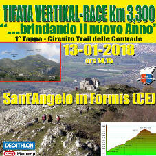 Trail Tifata Vertikal race 2018 Sant'Angelo in Formis