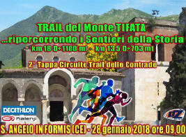 Trail del Monte Tifata 2018 Sant'Angelo in Formis