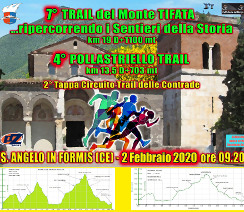 Trail del Monte_Tifata 2020 trail Pollastriello Sant'Angelo in Formis