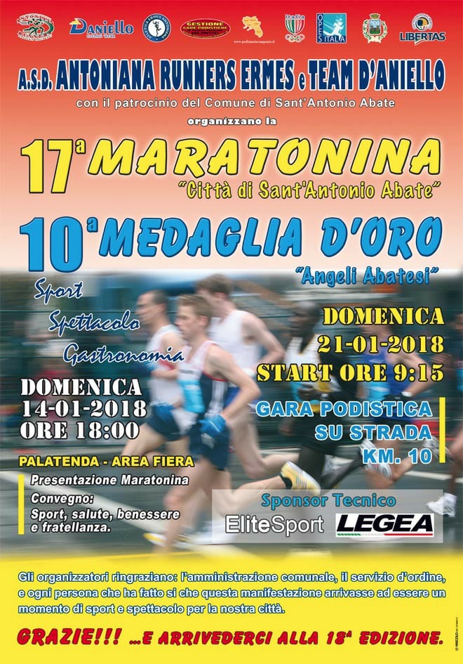 Maratonina Sant'Antonio_Abate 2018