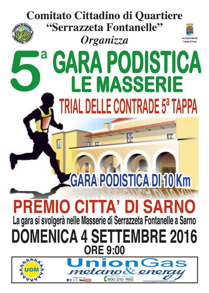 Sarno gara Masserie 2016