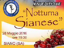 Siano Notturna Sianese corsa podistica 2016
