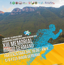 Memorial Germano 2019 gara podistica di Sicignano degli Alburni