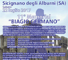 Sicignano degli alburni Germano 2017