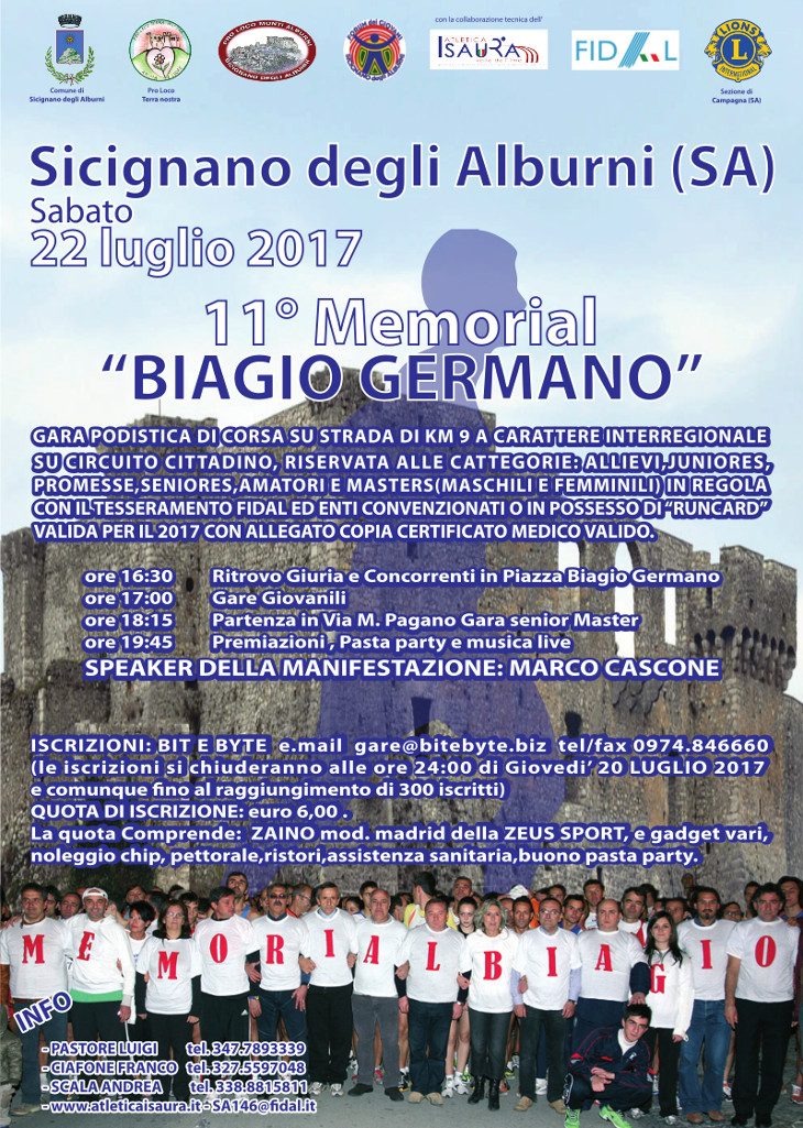 Sicignano degli alburni Germano 2017