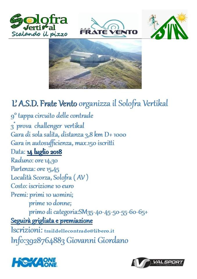 Solofra Scalando il Pizzo 2018