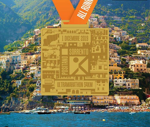 Medaglia Sorrento_Positano gara podistica ultramaratona 2019