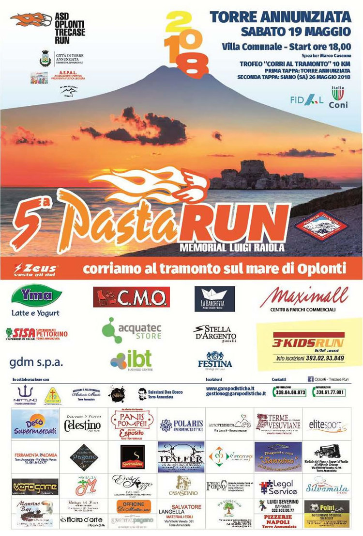 Torre_Annunziata Pasta Run 2018