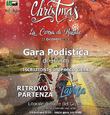 Runner Christmas 2018 gara podistica Torre del Greco