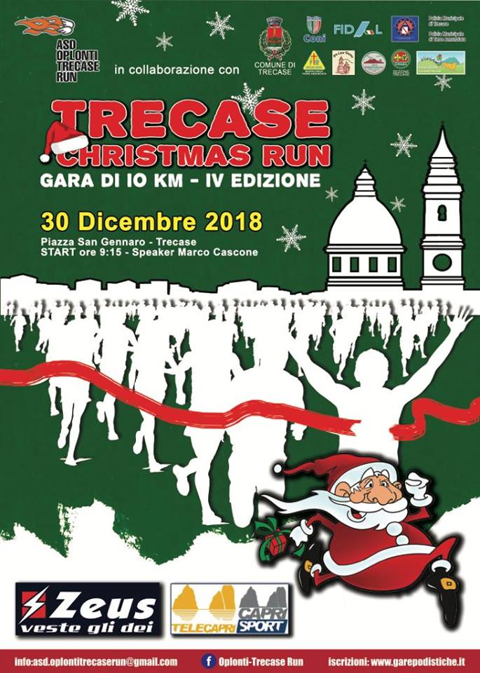 Trecase Christmas Run 2018 gara di Trecase