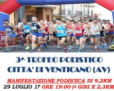 Venticano gara podistica 2017