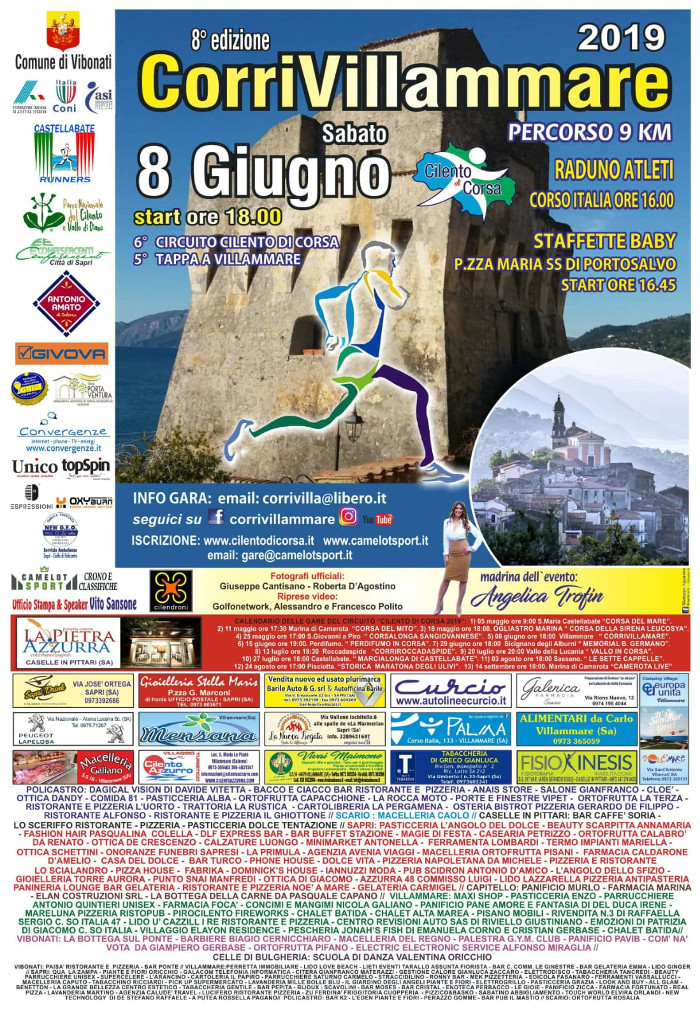 Corri Villammare 2019 gara podistica